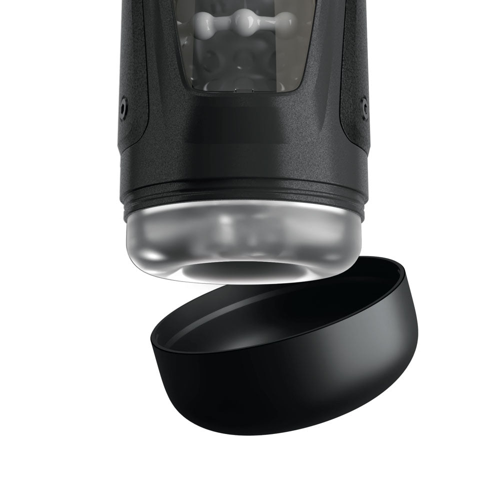 PDX Elite Moto-Bator Pro - Clear USB Rechargeable Auto Stroker